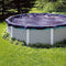 Swimline PCO834 30' Round Above Ground Winter Swimming Cover Includes 3' Overlap, Metallic Grommets, Cable, and Ratchet (Pool Cover Only)