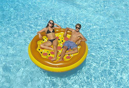 Swimline Personal Pizza Floating Island Yellow 70'' Diameter