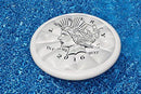 Swimline Silver Dollar Island Money Pool Float