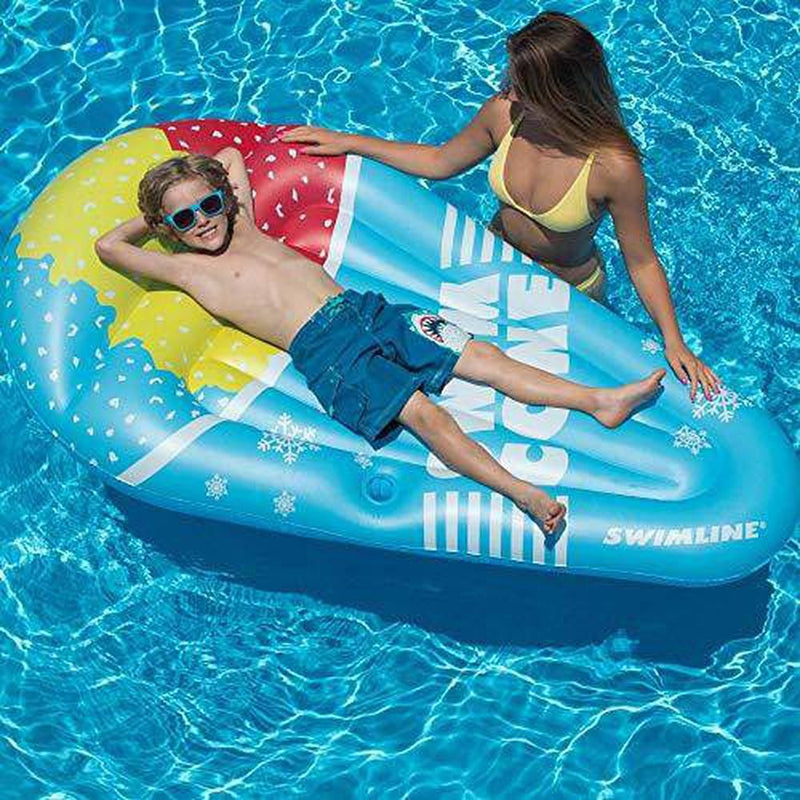 Swimline Swim Snow Cone Inflatable Pool Mattress