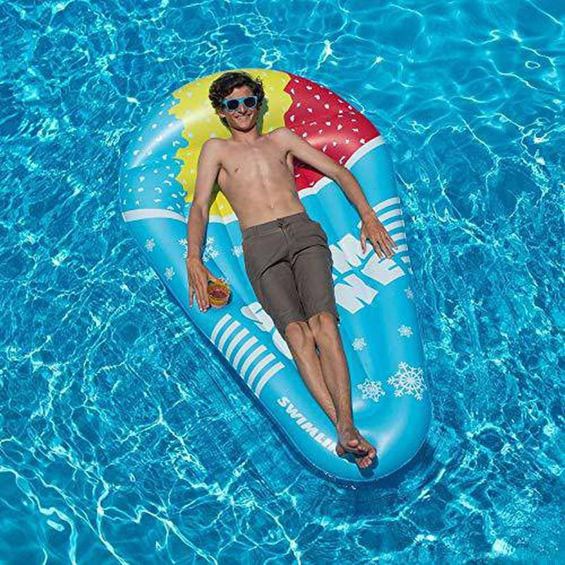 Swimline Swim Snow Cone Inflatable Pool Mattress