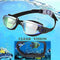 Swimming Goggles,Waterproof Anti-fog Anti-ultraviolet Swimming Glasses with Adjustable Shoulder Strap for Adults, Men, Women and Teenagers