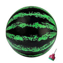 Swimming Pool Ball, 8.7 Inch Ball Fills with Water with Hose Adapter for Underwater Swimming Pool Game Passing Dribbling Diving Water Pool Games for Teens Adults (Green)