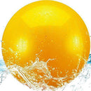 Swimming Pool Ball, Ball Game for Pool 9 Inch Ball Fills with Water Inflatable Pool Ball with Hose Adapter for Underwater Passing Dribbling Diving Water Pool Games for Teens Adults