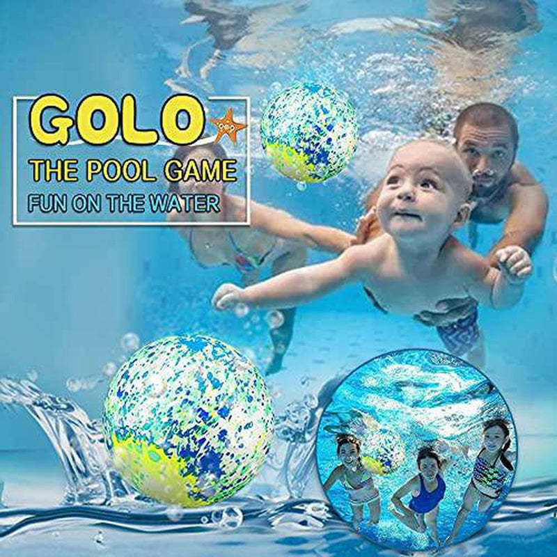 Swimming Pool Ball Games, Pool Toys for Kids Age 8-12, Water Filled & Inflatable Ball for Summer Water Parties,Family Pool Accessories for Teens and Adults, Gifts for Boys Girls Age 6 +