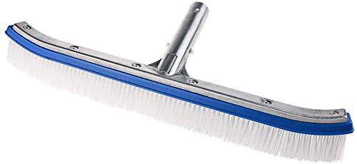 Swimming Pool Deluxe 18" Alum Back Combo Brush Wall Tile Cleaning Scrub