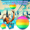 Swimming Pool Toy Ball Underwater passing toy ball Used for pool games, beach parties, exercise toys (as shown)