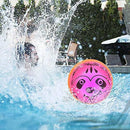 Swimming Pool Toys Ball, Underwater Game Swimming Accessories Pool Ball for Under Water Passing, Dribbling, Diving and Pool Games for Teens, Adults, 9In, Ball Fills with Water (D 2PC)