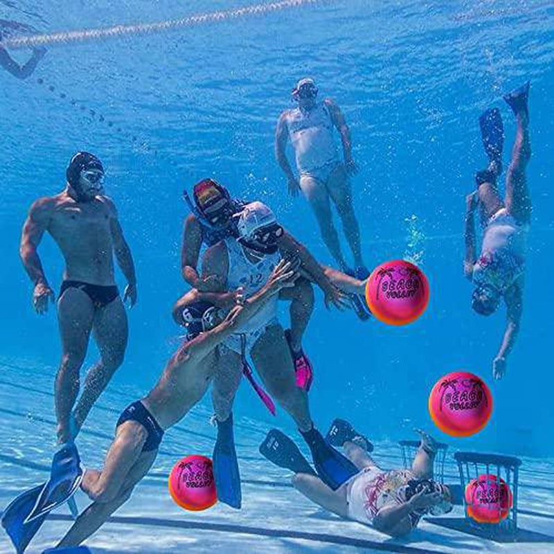 Swimming Pool Toys Ball, Underwater Game Swimming Accessories Pool Ball Under Water Passing Diving and Pool Games for Teens, Kids, or Adults Digital Puzzle Ball (C, 30cm)