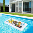 Swimming pool toys,inflatable toys,pool party,inflatable drinks holder,Pool Float Beer Table Drinking Cooler Table Bar Tray Beach Swimming Ring Inflatable Air Mattress Pool Water Food Drink Holder Men