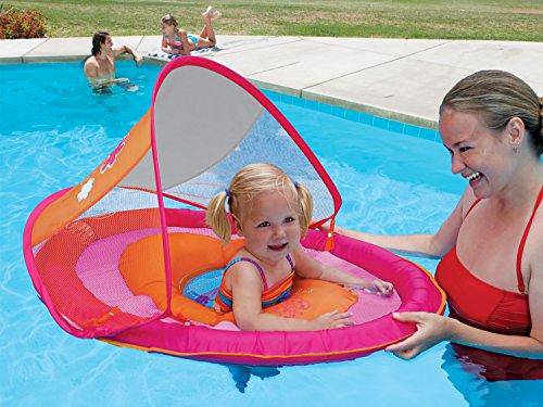 SwimWays Baby Spring Float Sun Canopy, Colors May Vary