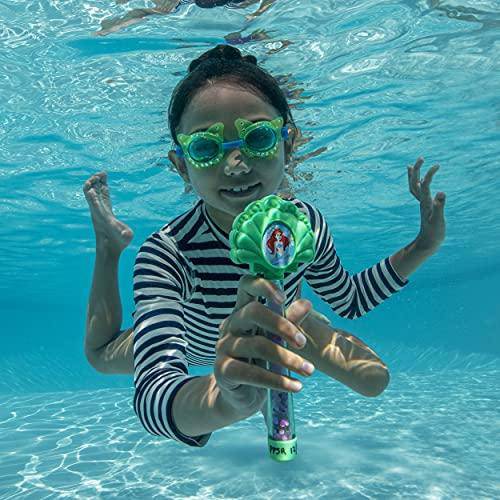 SwimWays, Disney’s Ariel Glitter Dive Wands, Pool Toy for Kids, 3pk