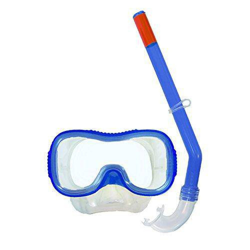 SwimWays Diver Down Swim Mask and Snorkel, Colors May Vary