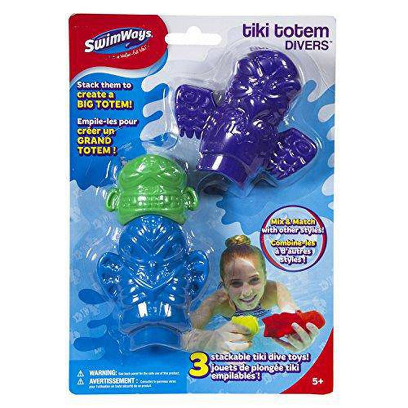 SwimWays Tiki Totem Divers - Pack of 3