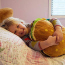 T play Diving Ring Variety Dive Stick Colorful Dive Ring Numbered Diving Sticks Durable Pool Dive Toy and Cheeseburger Pillow Fluffy Stuffed Hamburger Pillow Toy Bundle for Kid Girl Boy