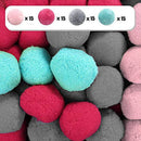 T.Y.G.F Reusable Water Balls, Cotton Water Balls Child Friendly Summer Outdoor Indoor Pool and Beach Fun Party Favors Toys Perfect for Girls and Boys, 60 Pack