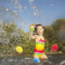 Taerausi Cotton Water Balls Toys, Splash Soaker Bomb Ball - Pool and Beach Fun Party Favors Toys Perfect for Outdoor Play Activity (60 Pack)