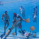 Taktom Watermelon Basketball for Pool Ball-The Ultimate Swimming Pool Game | Pool Ball for Under Water Passing, Dribbling, Diving and Pool Games for Teens Kids or Adults |9''Ball Fills with Water (6)