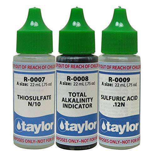 Taylor Technologies OTO 6-Way Test Kit for Alkalinity, Bromine, Chlorine, and pH K-5820
