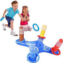 Tekaymod 8-12 Years Old Children’s Pool Toys, Water Games, Floating Pool Ring with 4 Rings, Suitable for Adult and Family Billiard Games, Multiplayer Pool Games, Children’s Family Pool Toys