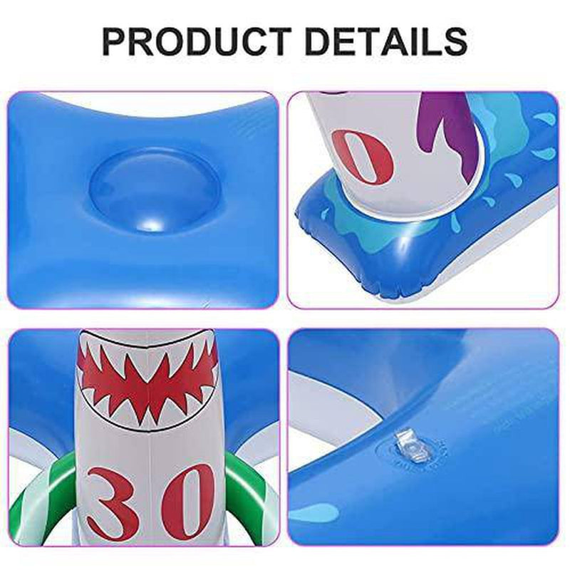 Tengan 2021 New Inflatable Pool Ring Toss Games Toy with Rings Pool Game Toy We Will Try Our Best to Solve Your Problem Method