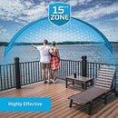 Thermacell MR-PSL Patio Shield Mosquito Repellent, Graphite; Easy to Use, Highly Effective; Provides 12 Hours of DEET-Free Mosquito Repellent; Scent-Free, No Spray, No Smoke and Cordless