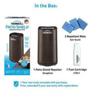 Thermacell MR-PSL Patio Shield Mosquito Repellent, Graphite; Easy to Use, Highly Effective; Provides 12 Hours of DEET-Free Mosquito Repellent; Scent-Free, No Spray, No Smoke and Cordless