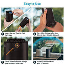 Thermacell MR-PSL Patio Shield Mosquito Repellent, Graphite; Easy to Use, Highly Effective; Provides 12 Hours of DEET-Free Mosquito Repellent; Scent-Free, No Spray, No Smoke and Cordless