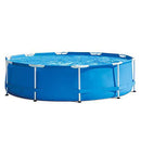 TKer INTEX28210 Swimming Pool, Full-Sized Prism Frame Pool for Kids and Adults 366×76CM