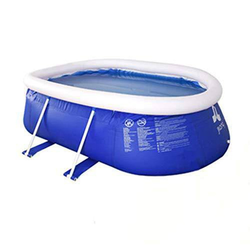 TOE Swimming Pools Inflatable Above Ground Round Lounge Pool for Kiddie Kids Adults Infant Easy Set Swimming Pool for Garden Backyard Outdoor Summer Water Party (Size : 12278.731.4in)