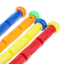 Tongina Pack of 19 Colorful Plastic Diving Rings Sticks Kids Underwater Game Toy Set