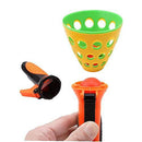 TOSSPER 1set Children Throwing and Catching Ball Set Outdoor Sports Games Toys Parent-Child Interactive Catch Ball Toy