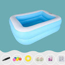 TOYANDONA 1Pc Toy Kids Swimming Pool Pool Toy Inflatable Bathtub Water Mattress Inflatable Pool for Fun Party Outdoor Kids