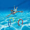 TOYANDONA 20PCS Underwater Swim Pool Diving Toys Diving Sticks Diving Rings Fish Toy Treasure Toy Box for Kids