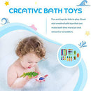 TOYANDONA 21pcs Summer Beach Toys Marine Life Bath Toys Bathroom Accessories Toys for Children