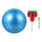 TOYANDONA Swimming Pool Ball Water Floating PVC Ball Plaything with Hose Adapter Underwater Passing Dribbling Games for Teens Kids Adults Blue