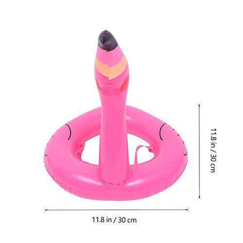 Toyvian 2 Sets Inflatable Flamingo Pool Ring Toss Pool Game Toy Swimming Pool Toys Hawaiian Luau Beach Toys Carnival Water Pool Games for Kids Adults Family