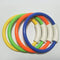 Toyvian 4 Pcs Swimming Dive Rings Plastic Pool Diving Rings Underwater Swimming Toy Rings Swim Toss Ring Bath Toy for Children Kids Learning to Swim Orange Green Yellow Blue