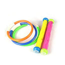 Toyvian 5 PCS Underwater Swimming Diving Pool Toy Rings Diving Sticks Under Water Games Training Gift for Boys Girls