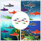 Toyvian 8 Pcs Diving Toy Set Underwater Diving Sharkpedo Torpedo Bandits Swimming Pool Toy Underwater Glider Submersible Buoys