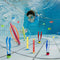 Toyvian Diving Pool Toys Set, 26Pcs Underwater Diving Pool Toys Kit,Underwater Games Training Gift for Kids