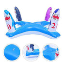 Toyvian Inflatable Pool Ring Toss Game Toys Beach Party Toy Floating Swimming Pool Toy for Kids Adults Summer Pool Party
