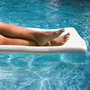 TRC Recreation Sunsation 70 Inch Full Size Foam Raft Lounger Swimming Pool Float, Metallic Blue