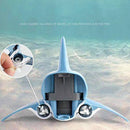 Tsorryen Swimming Pool Remote Control Simulation Shark Floating Water Toys for Kids Sport