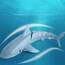 Tsorryen Swimming Pool Remote Control Simulation Shark Floating Water Toys for Kids Sport