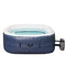 U-MAX Inflatable Hot Tub 4-6 Person 71 x 26.7 Inch Portable Square Blow Up Spa with Separate External Air Pump, 108 Bubble Jets