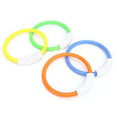 Underwater Diving Rings, Diving and Retrieving Training Dive Rings 4pcs for Picked Up Easily for Encourages Children To Swim