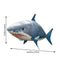 Underwater Motor Thruster Remote Control Flying Shark Swimming Pool Bathroom Pool Friends Family Boys Girls(Blue Shark)