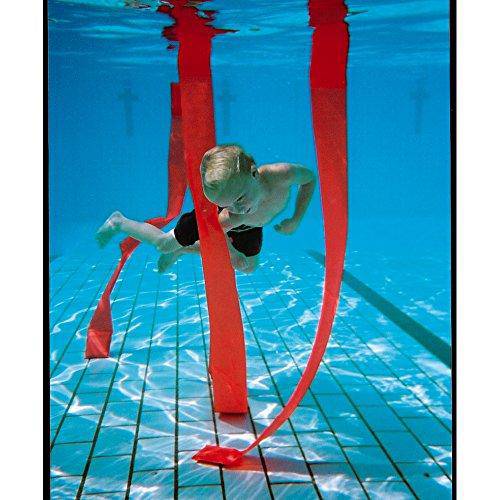 Underwater Swimming Pool Diving Game Practice Slalom Strips Set of 4 Assorted