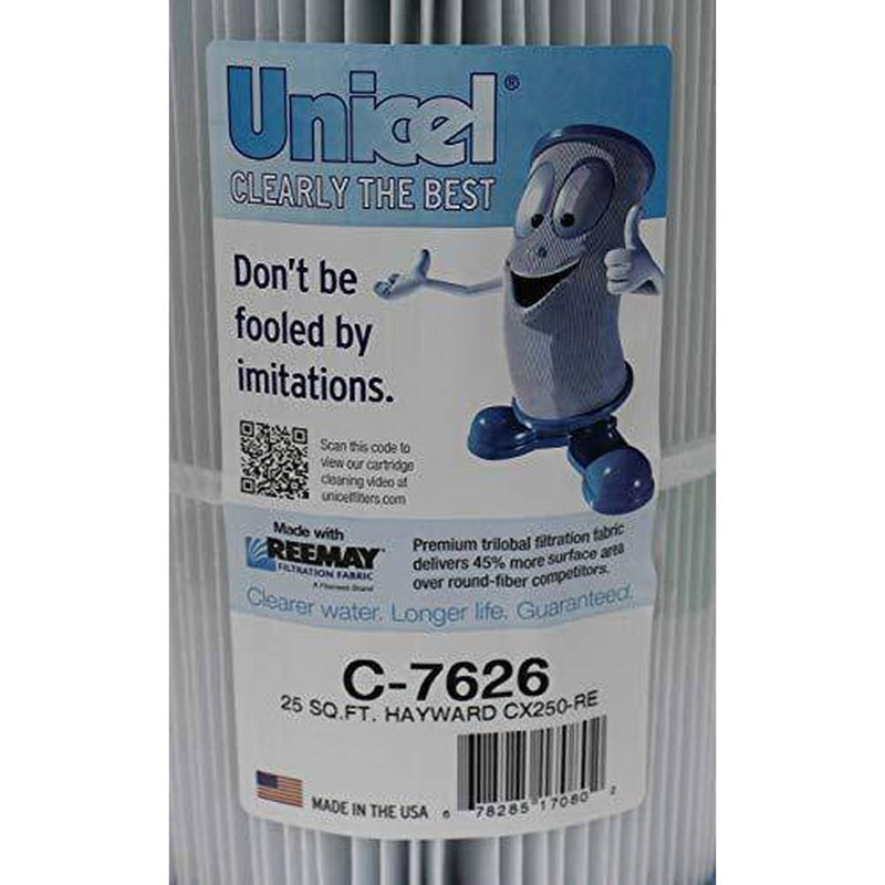 Unicel 2 C-7626 Spa Pool Replacement Cartridge Filters Sq Ft Hayward CX250RE